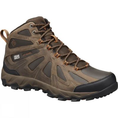 Botas Columbia Peakfreak XCRSN II Mid Leather OutDry Hombre Marrones Oscuro / Cobra - Chile EWX82306